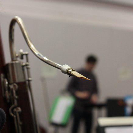 Stockport Youth Orchestra in rehearsals.